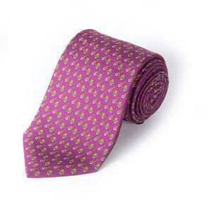 FEFE PURPLE & ORANGE PAISLEY TIE | MENS